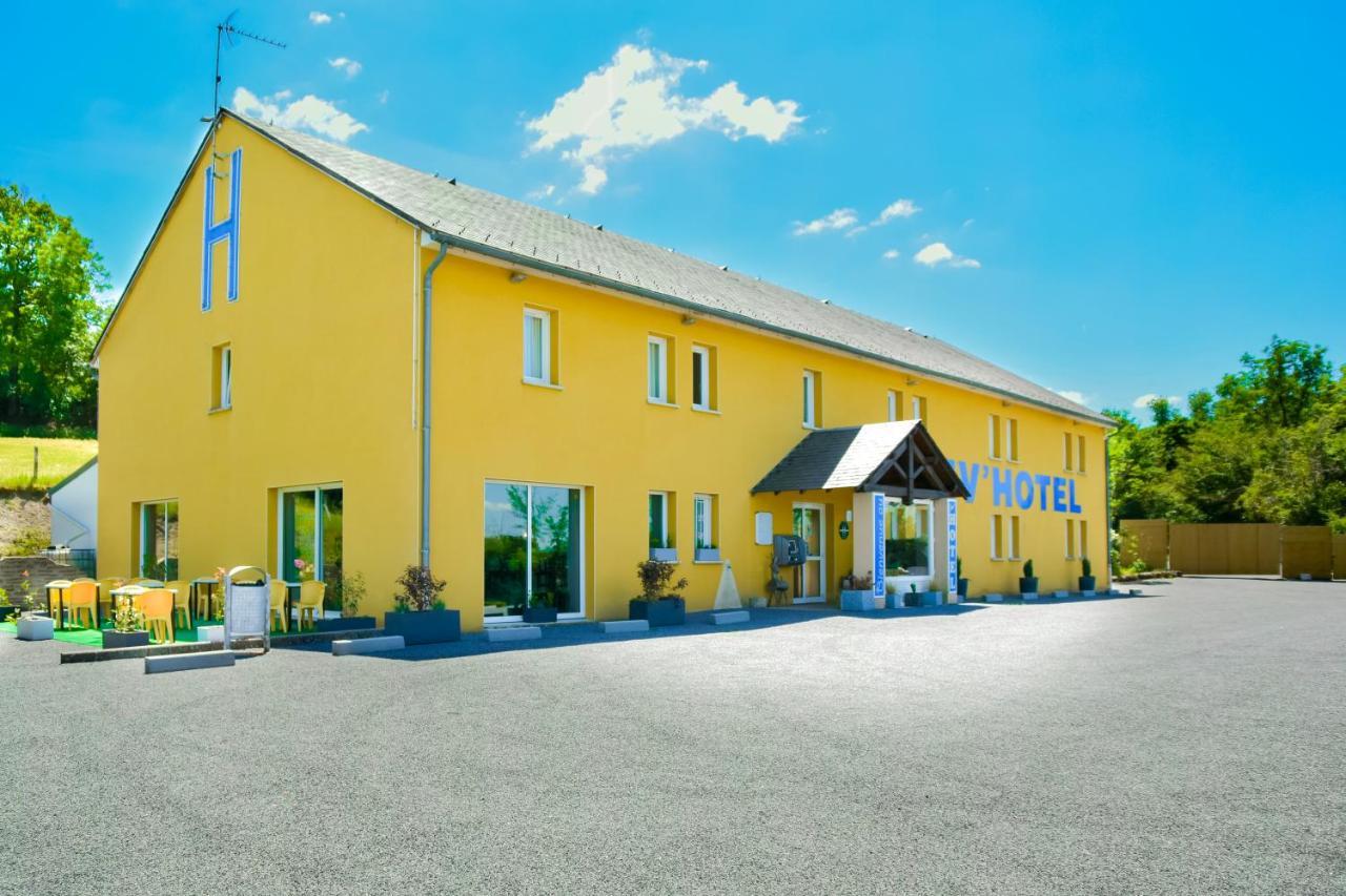 Sev'Hotel Sévérac-le-Château Exteriör bild